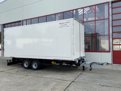 Möslein TKO 105 D 6m  weiß Tandem- Koffer, Durchladbar, -- Neufahrzeug --