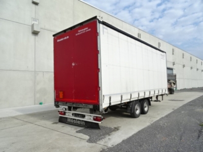 Möslein TP 11 Schwebheim Tandem- Schiebeplanenanhänger zum Durchladen