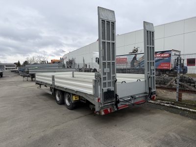 ANDERE TT Tandemtieflader, hydr. Rampen, wenig Benutzt