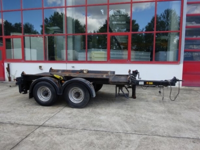 HUEFFERMANN HTM13 13,5 t Tandem- Absetztmulden Anhänger