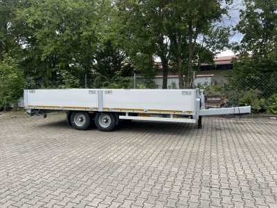 Möslein THT 11- G 7,2 Tandem- Pritschenanhänger- Tieflader