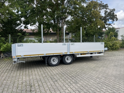 Möslein THT 11- G 7,2 Tandem- Pritschenanhänger- Tieflader