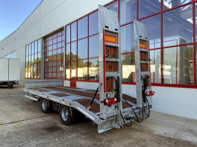 Möslein TT21-7,2 Hydr 21 t Tandemtieflader, hydr. Rampen, NEU