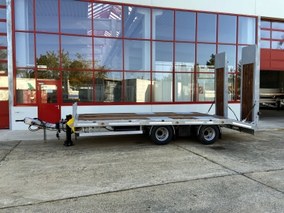 Möslein TT21-7,2 Hydr 21 t Tandemtieflader, hydr. Rampen, NEU