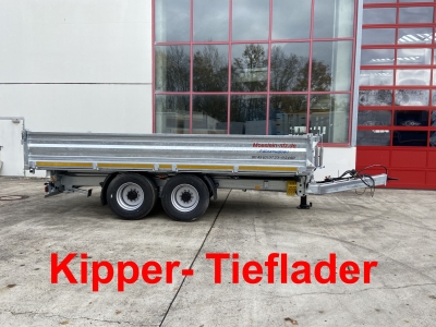 Möslein TTD 14  5,70 m 14 t Tandem- Kipper Tieflader 5,70 m lang, Breite Reifen
-- Neufahrzeug --