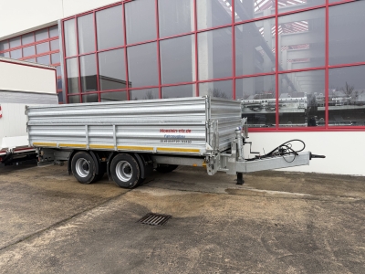 Möslein DTD 18 Schwebheim 19 t Tandemkipper- Tieflader, Breitbereifung
wenig Benutzt