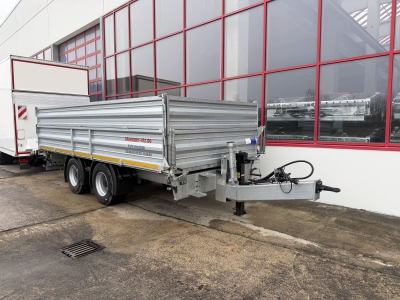 Möslein DTD 18 Schwebheim 19 t Tandemkipper- Tieflader, Breitbereifung
wenig Benutzt