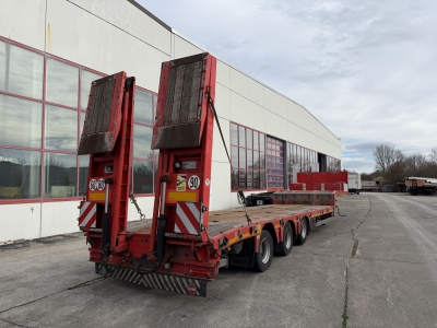 Kaessbohrer LB3E 3 Achs Satteltieflader, komplett überfahrbar