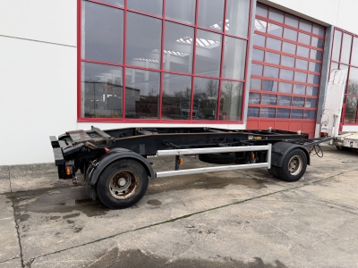 HUEFFERMANN HSA1860 2 Achs Abrollmulden Anhänger