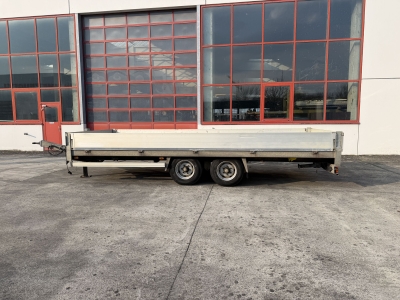HUMBAUR B6AG Tandempritsche- Tieflader