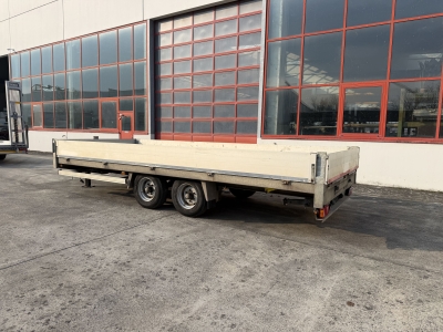 HUMBAUR B6AG Tandempritsche- Tieflader
