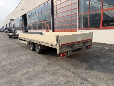 HUMBAUR B6AG Tandempritsche- Tieflader