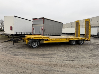 SCHWARZMUELLER TÜ 30/100 3 Achs Tiefladeranhänger
