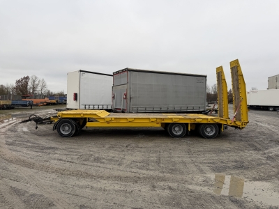 SCHWARZMUELLER TÜ 30/100 3 Achs Tiefladeranhänger
