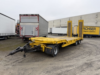 SCHWARZMUELLER TÜ 30/100 3 Achs Tiefladeranhänger