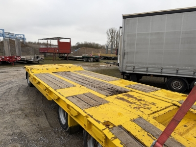 SCHWARZMUELLER TÜ 30/100 3 Achs Tiefladeranhänger