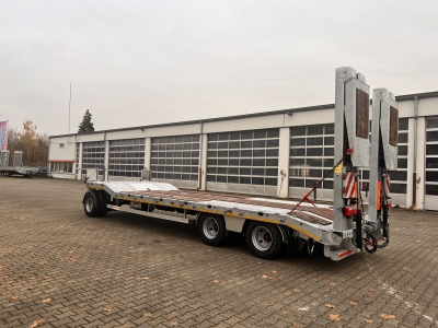 Möslein T 3-6,60 VB 2t 3 Achs Tieflader, Luftgefedert