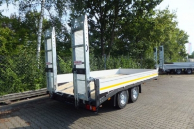 Möslein TTT 13- 5,28 Weiß Neuer 13 t Tandemtieflader