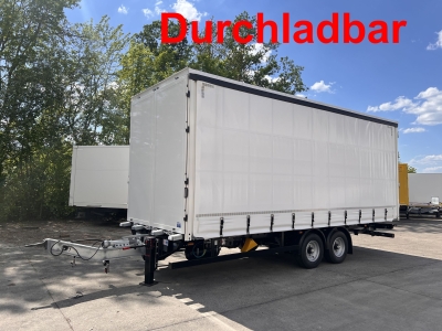 Möslein TPW 105 D Schwebheim Tandem- Planenanhänger Durchladen