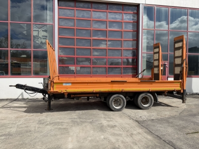 BLOMENROEHR 896/14000 14 t Tandem 2 Seiten Kipper / Tieflader