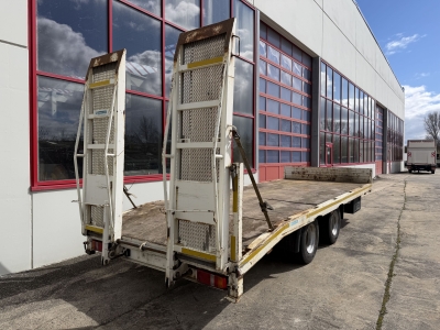 BLOMENROEHR 688/18000 19 t Tandemtieflader, wenig Benutzt