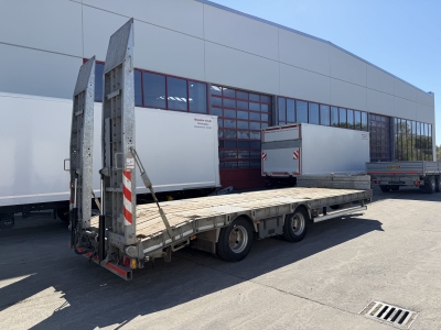 ANDERE TT 21 t Tandemtieflader, hydraulische Rampen