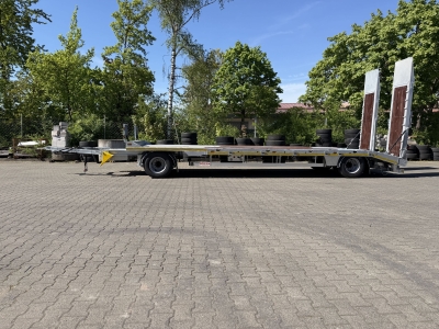 Möslein T2 Plato 8,20 2 Achs Tieflader mit gerader Ladefläche 8,20 m, Neufahrzeug