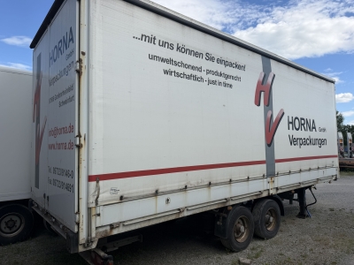 Obermaier OS2-L105L Tandem- Planenanhänger durchladbar