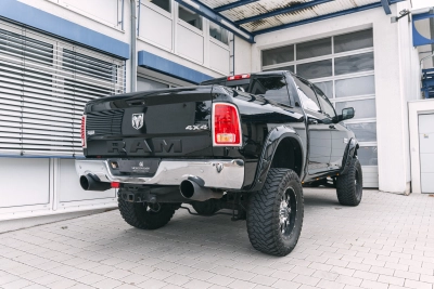 Dodge RAM 1500 Laramie Power-Parts|32cm höher|Klappe