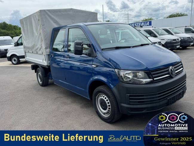 VW T6 Transporter Doka/Pritsche 2.0TDI LR Klima*AHK