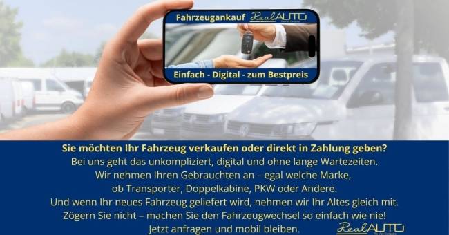 VW T6 Transporter Doka/Pritsche 2.0TDI LR Klima*AHK