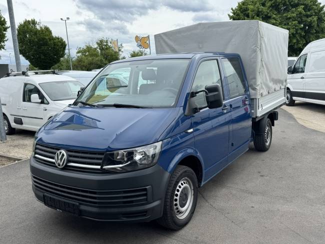 VW T6 Transporter Doka/Pritsche 2.0TDI LR Klima*AHK