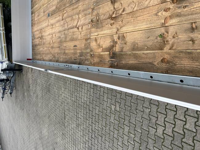 Möslein THT 11- G 6,2 Tandem Pritsche- Tieflader mit Rungentaschen