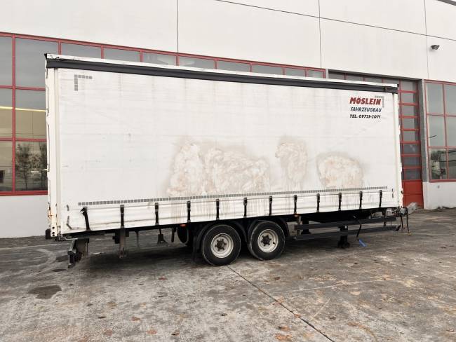 Möslein TPW 105 D 7,30 Tandem- Schiebeplanenanhänger zum Durchladen
