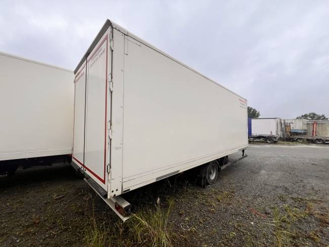 Möslein EK 1- D 7,3 1 Achs Kofferanhänger Durchladen  7,08 m lang