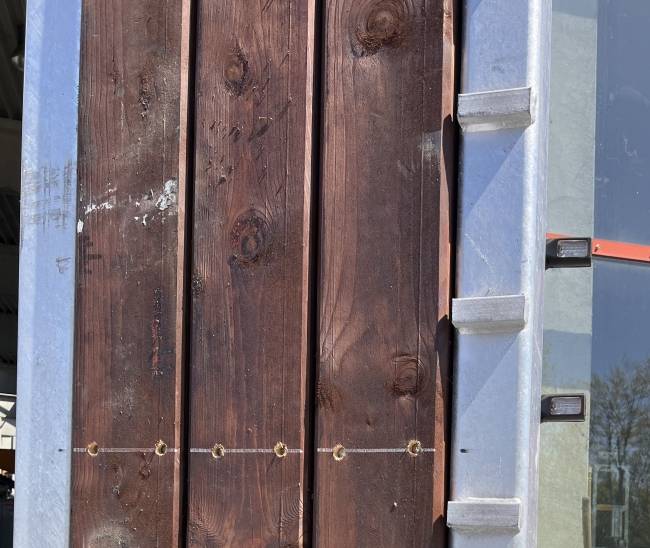 Möslein T 2 Schwebheim Neuer 2 Achs Tieflader- Anhänger, Verbreiterung