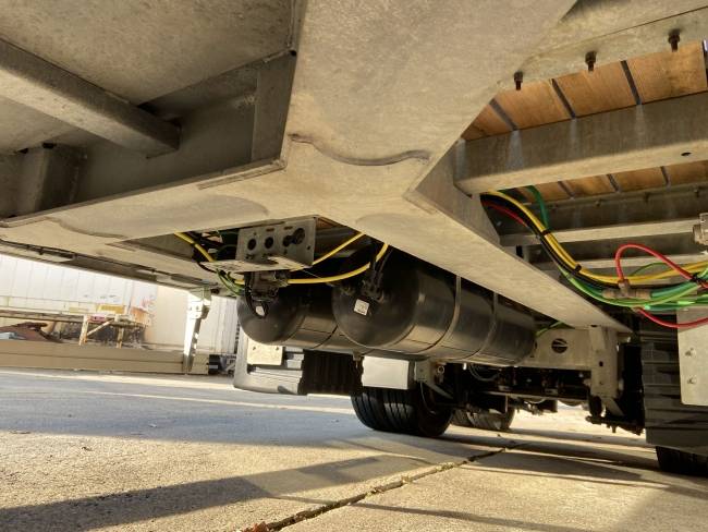 Möslein TO 3 F Schwebheim Neuwertig 3 Achs Tieflader 8,10 m Ladefläche