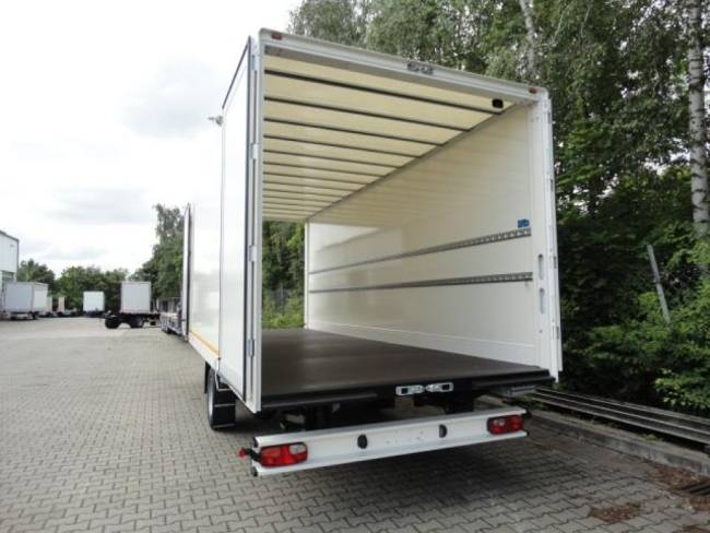 Möslein EK 1- D 6,2 1 Achs Kofferanhänger Durchladen, Neufahrzeug