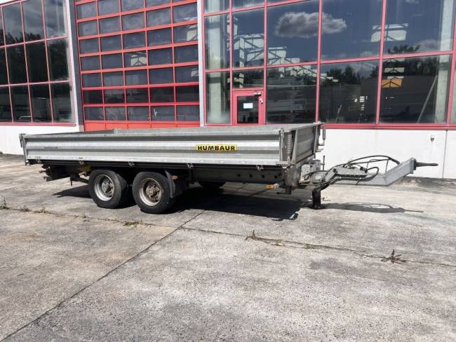 HUMBAUR htk105024 Tandemkipper- Tieflader