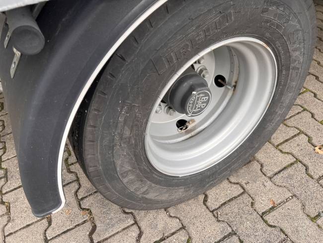 Möslein TO 3 F Schwebheim 3 Achs Tiefladeranhänger