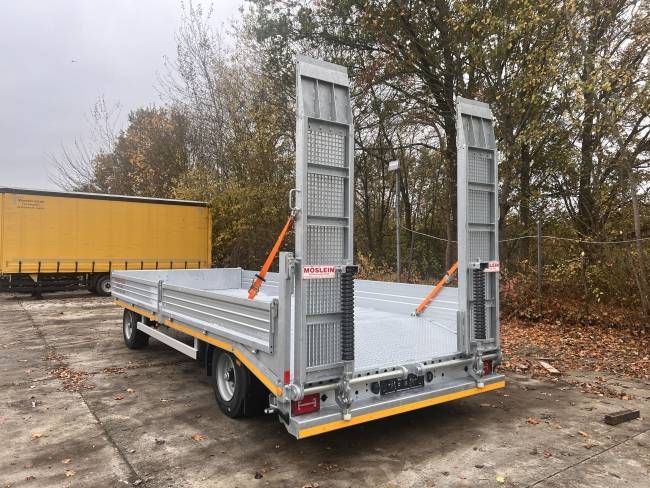 Möslein T 2  GG10,9 Neuer 2 Achs Tieflader- Anhänger
