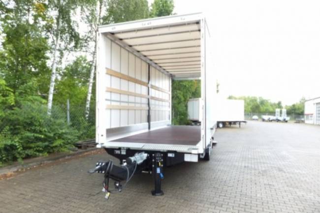 Möslein TPS 11 DL 7,30 neuer Planenanhänger, Ladebordwand + Durchladbar