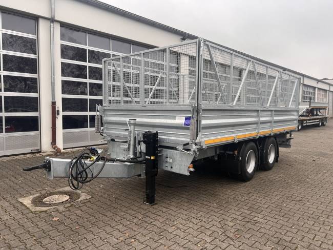 Möslein TTD 19 AB neuer 19 t Tandemkipper Tieflader 
Gitteraufsatz