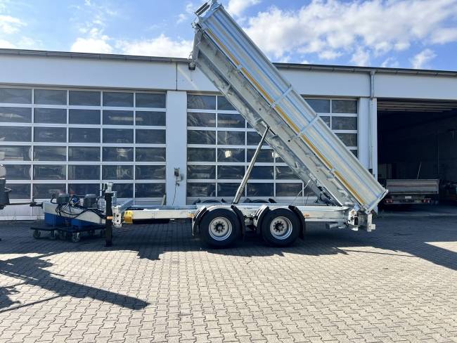Möslein TTD 19 B neuer 19 t Tandemkipper- Tieflader hydraulischer Klappe