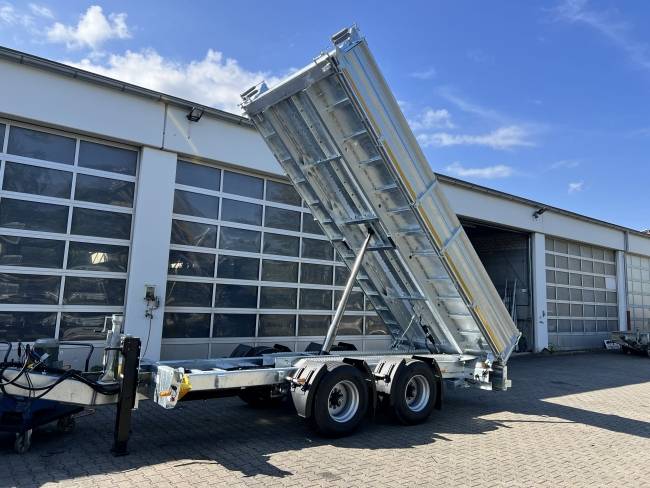 Möslein TTD 19 B neuer 19 t Tandemkipper- Tieflader hydraulischer Klappe
