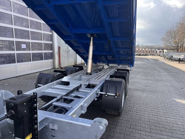 Möslein TTD 19 B neuer 19 t Tandemkipper- Tieflader hydraulischer Klappe