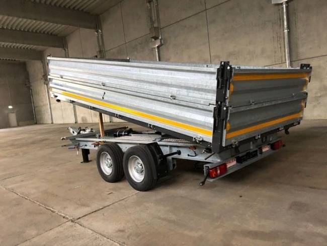 Möslein TTD13- BA Verzinkt 13 t Tandem Kipper Tieflader
mit Bordwand- Aufsatz
-- Neufahrzeug --