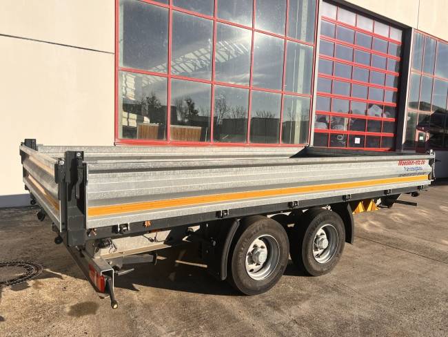 Möslein TDS 11 Schwebheim Tandemkipper- Tieflader, wenig Benutzt