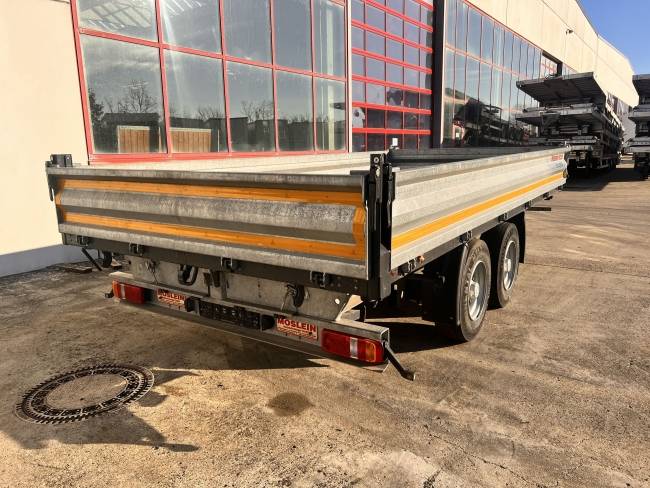 Möslein TDS 11 Schwebheim Tandemkipper- Tieflader, wenig Benutzt