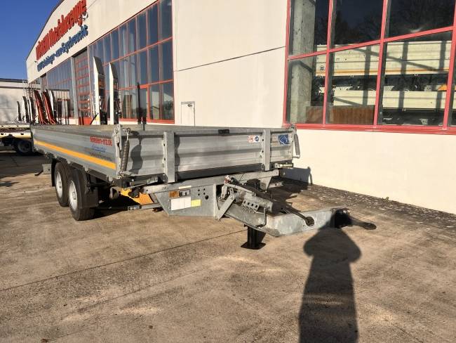 Möslein TDS 11 Schwebheim Tandemkipper- Tieflader, wenig Benutzt